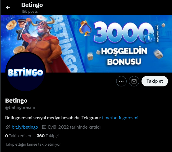 betingo twitter